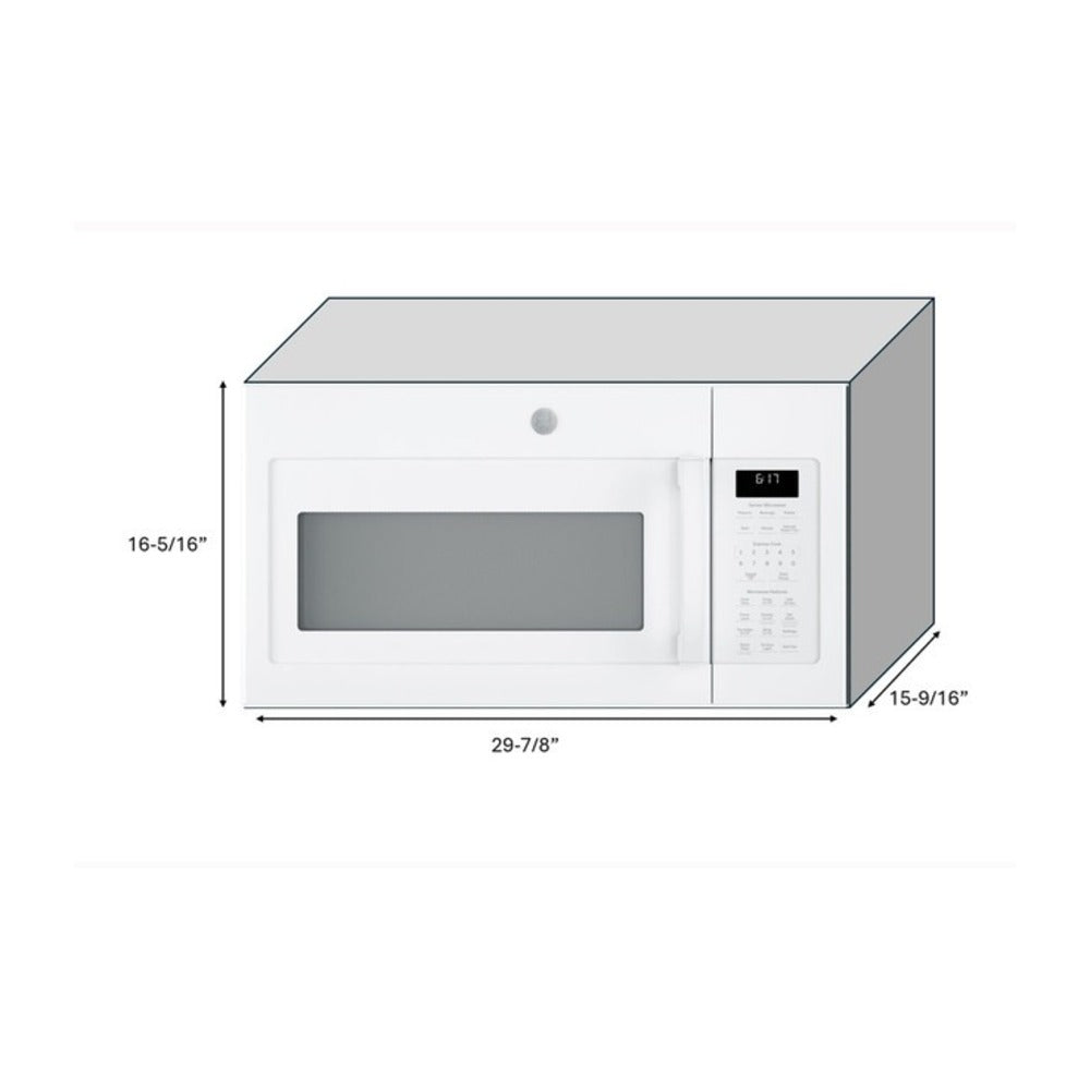 GE GE® 1.7 Cu. Ft. Over-the-Range Sensor Microwave Oven