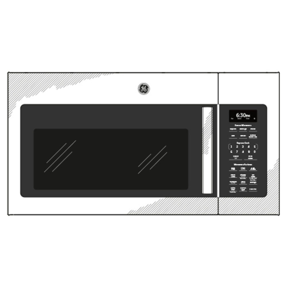 GE GE® 1.7 Cu. Ft. Over-the-Range Sensor Microwave Oven