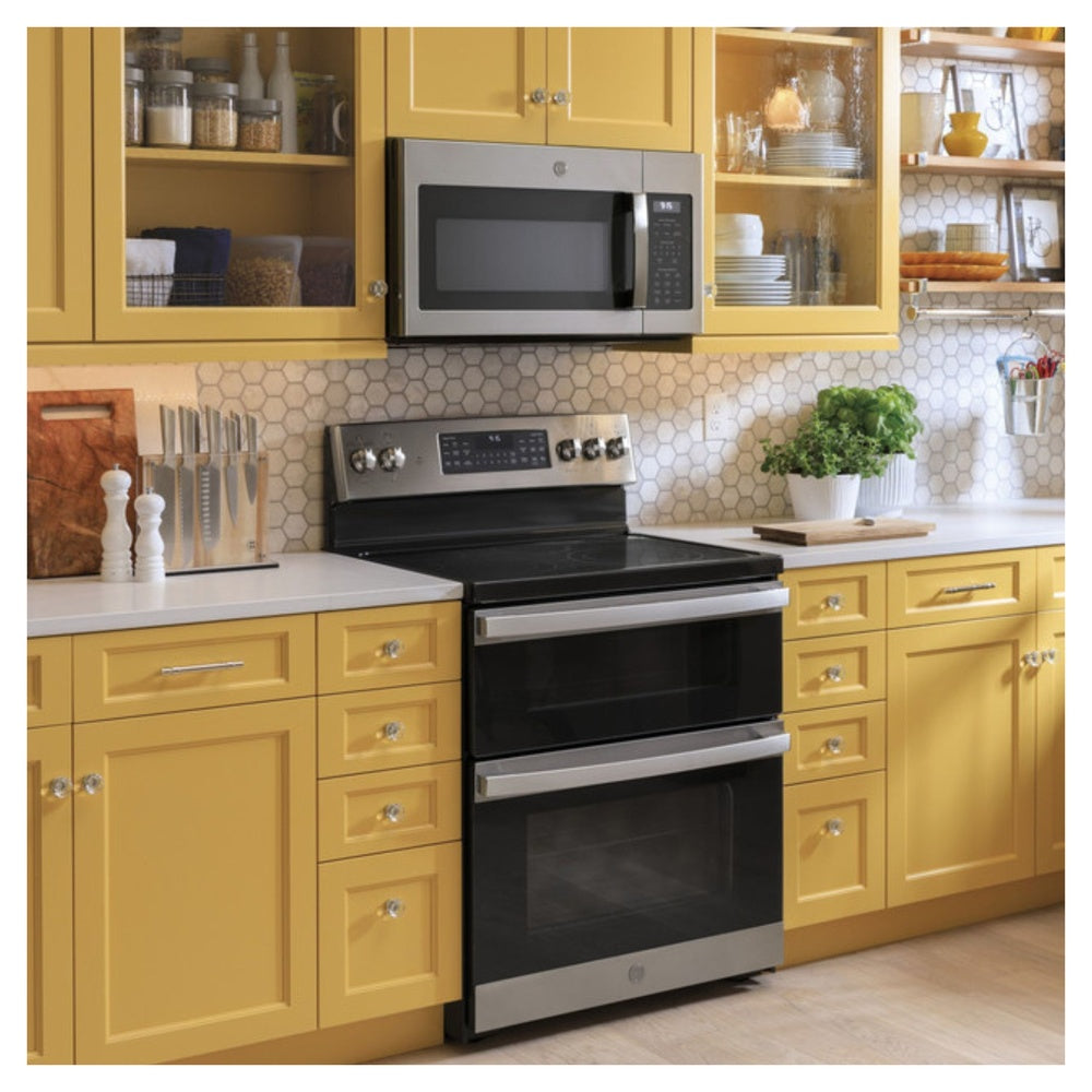 GE GE® 1.7 Cu. Ft. Over-the-Range Sensor Fingerprint Resistant Microwave Oven