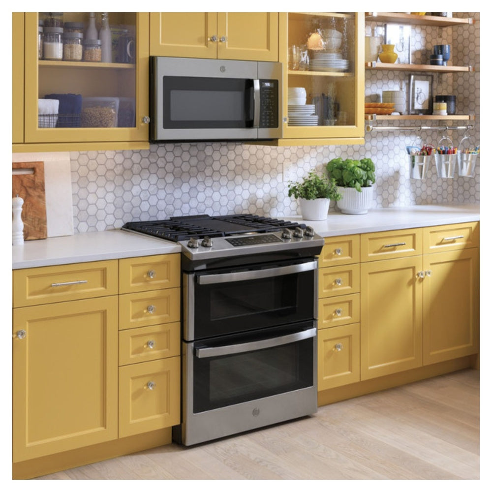 GE GE® 1.7 Cu. Ft. Over-the-Range Sensor Fingerprint Resistant Microwave Oven