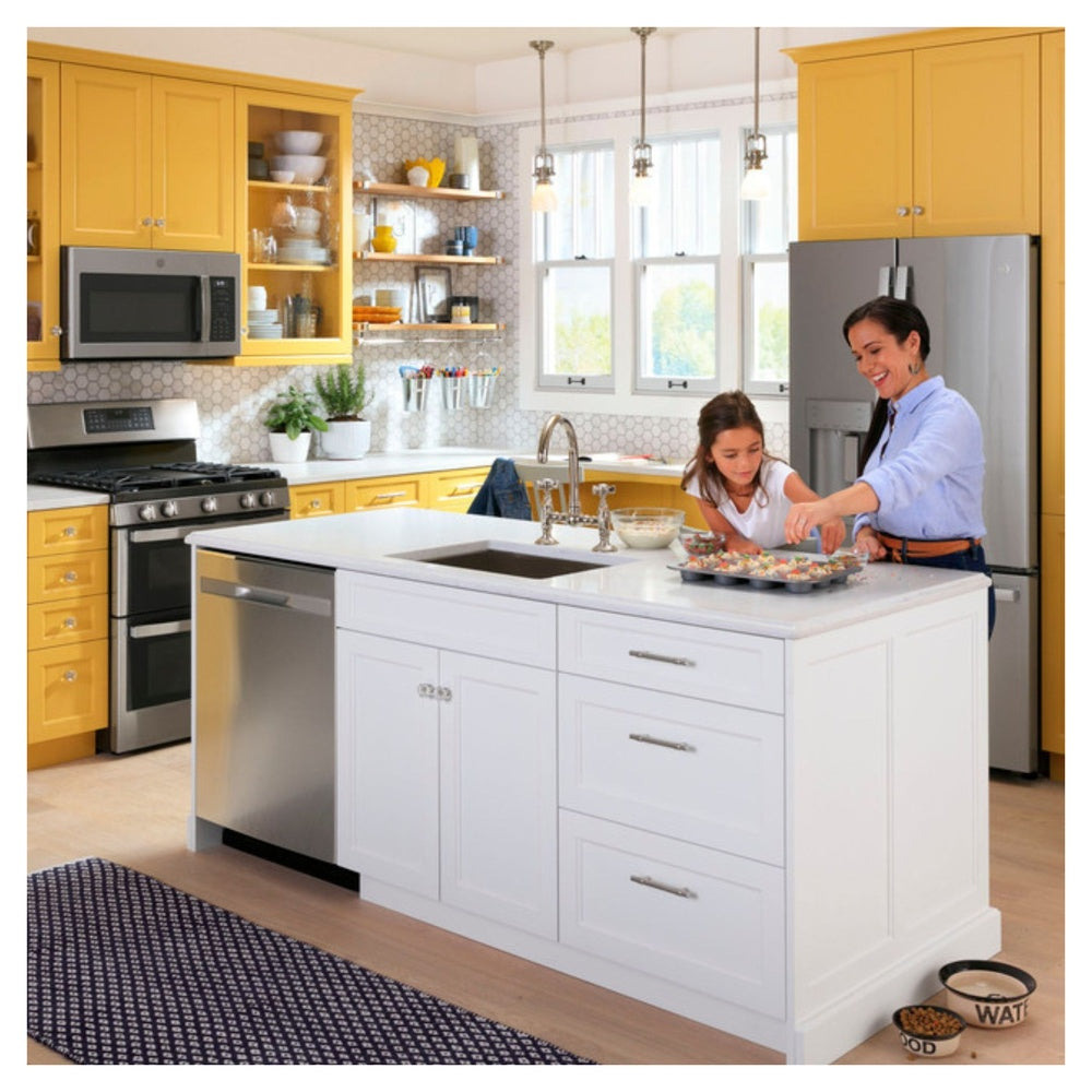 GE GE® 1.7 Cu. Ft. Over-the-Range Sensor Fingerprint Resistant Microwave Oven