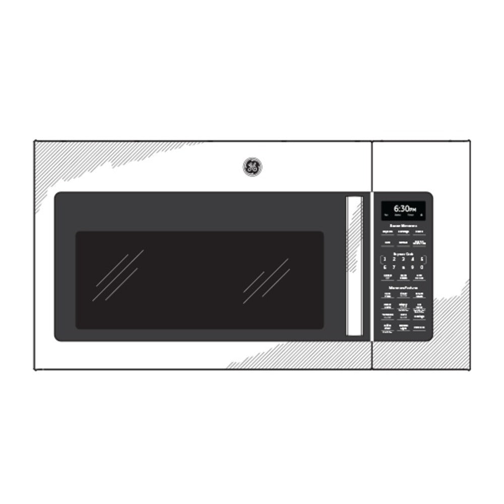 GE GE® 1.9 Cu. Ft. Over-the-Range Sensor Microwave Oven