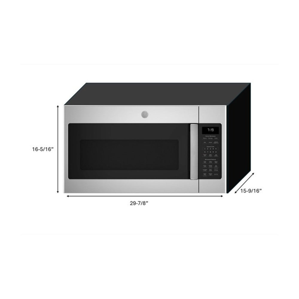 GE GE® 1.9 Cu. Ft. Over-the-Range Sensor Microwave Oven