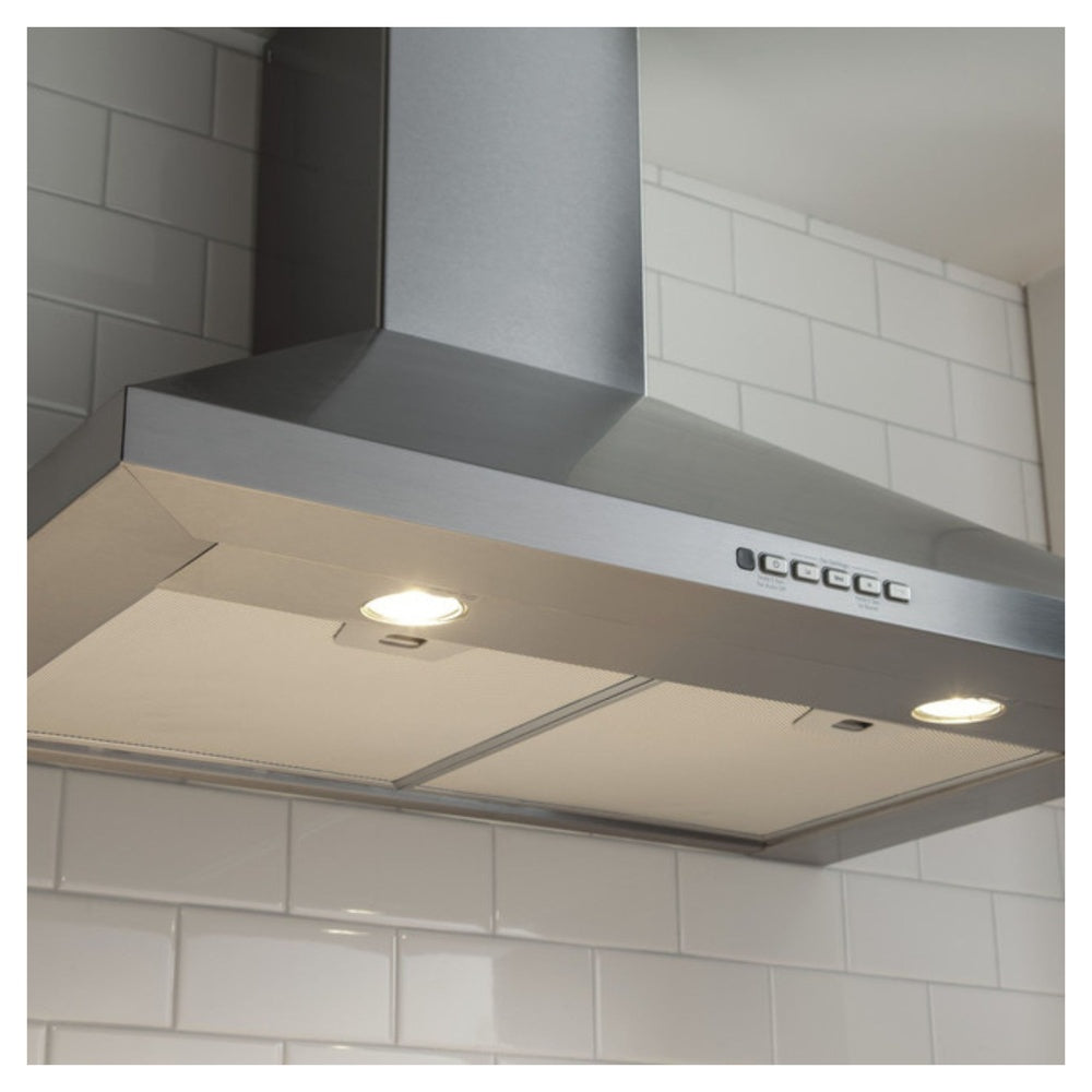 GE GE® 30" Wall-Mount Pyramid Chimney Hood