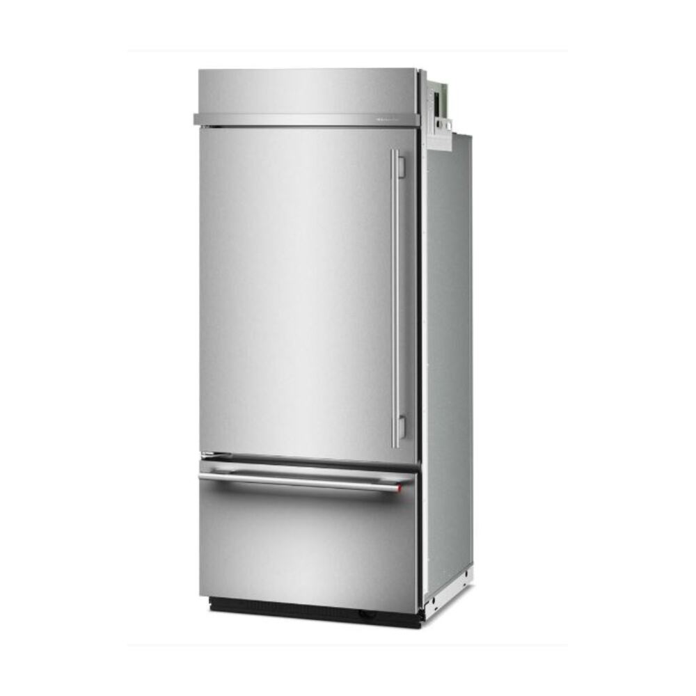 KitchenAid 20.8 Cu. Ft. 36" Built-In Bottom Mount Refrigerator with Platinum Interior