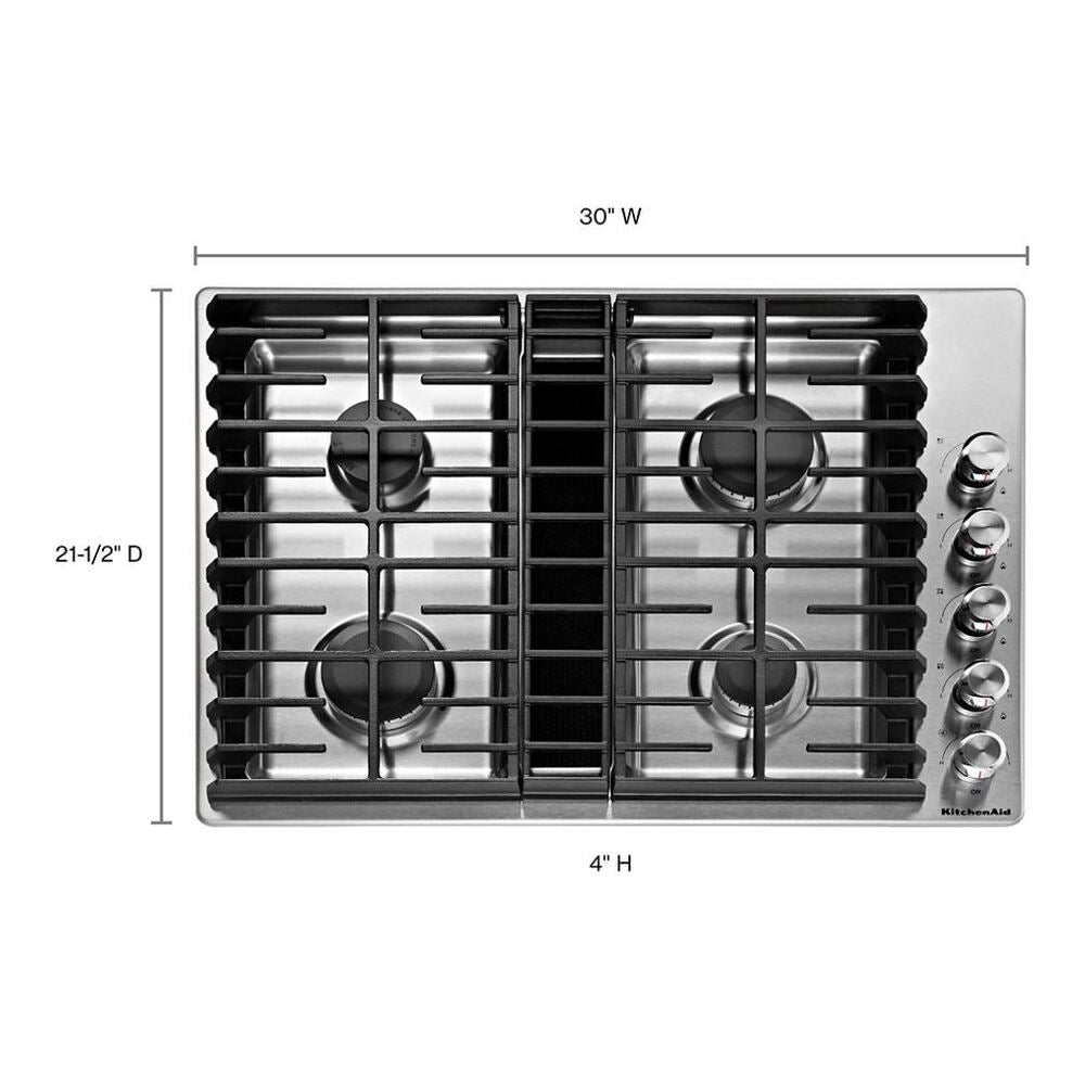 KitchenAid 20.9 Cu. Ft. 36" Width Built-In Stainless Bottom Mount Refrigerator with Platinu