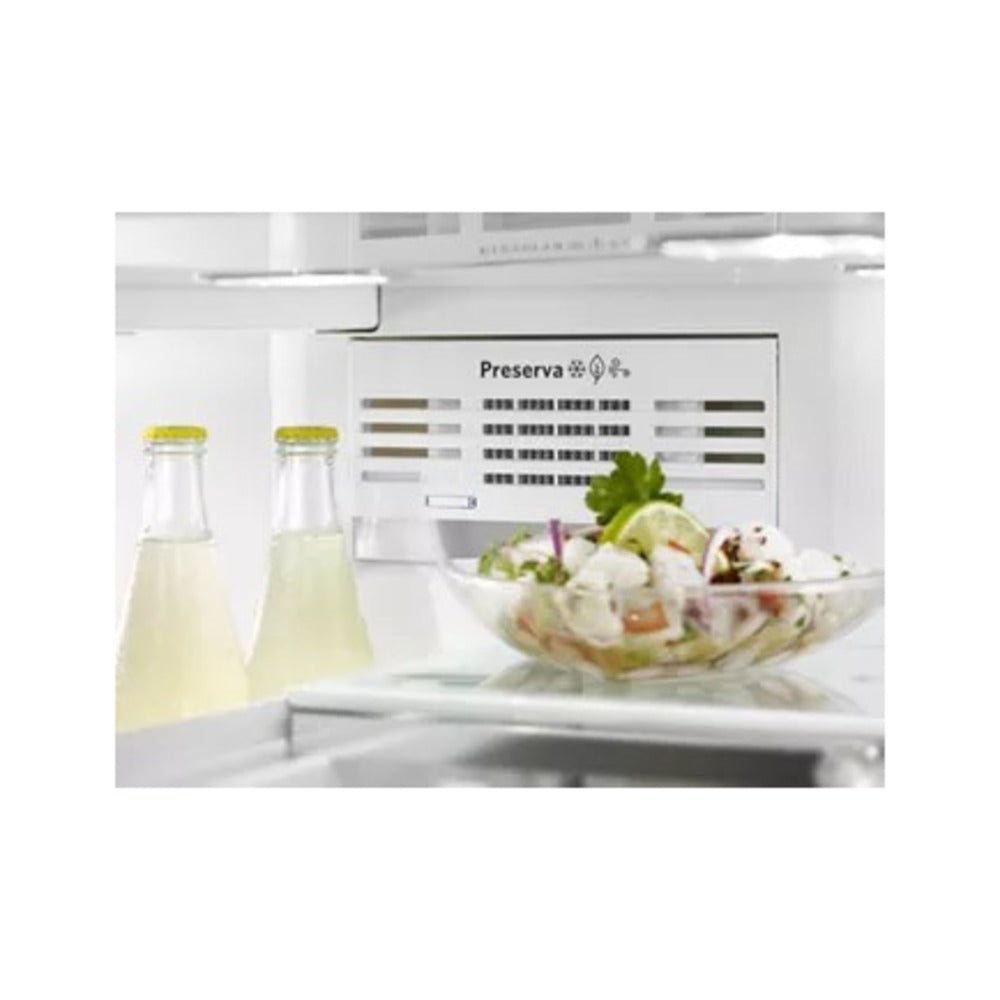 KitchenAid 24.2 Cu. Ft. 42" Width Built-In Stainless French Door Refrigerator with Platinum