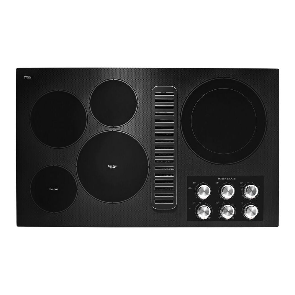 KitchenAid 36" Electric Downdraft Cooktop with 5 Elements