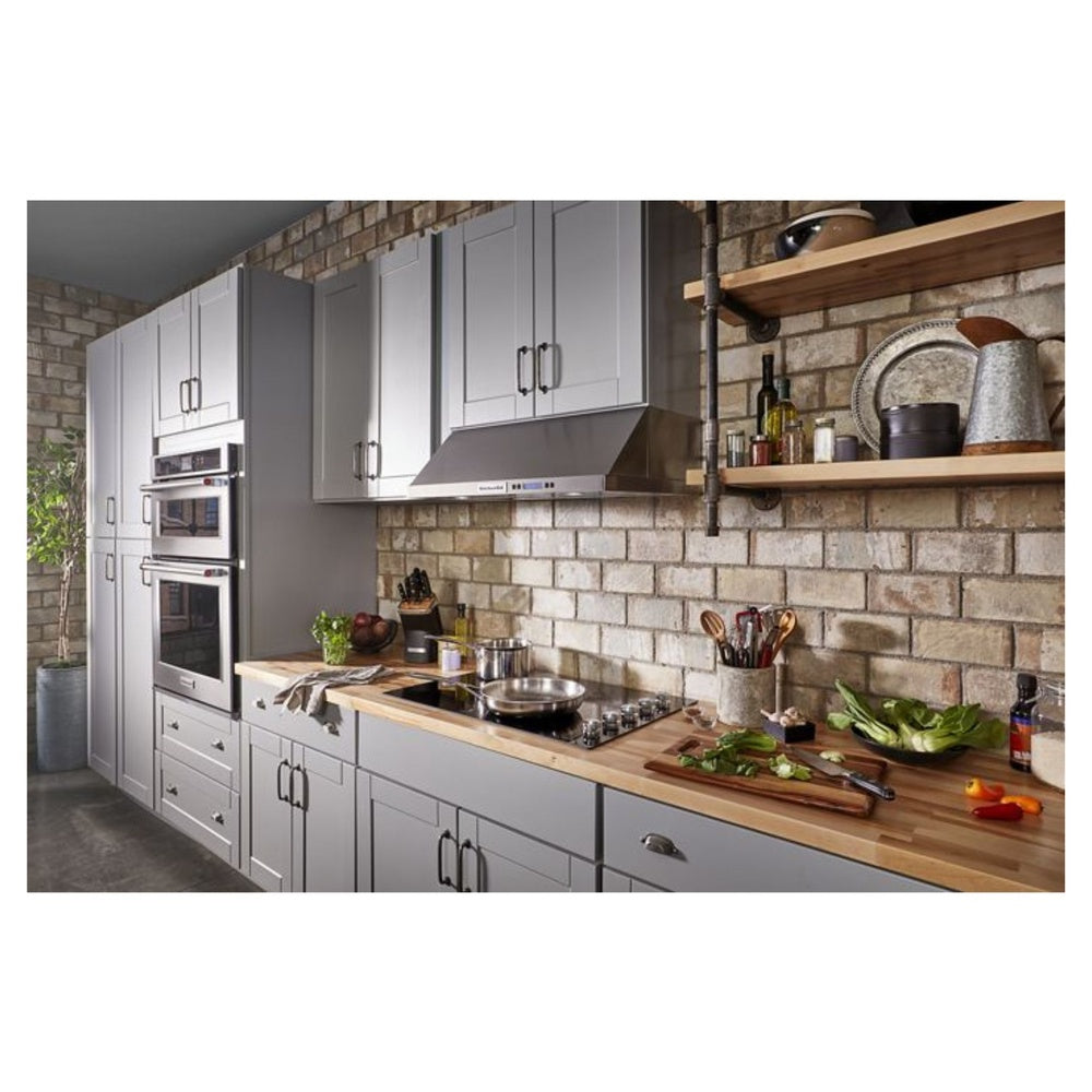 KitchenAid 30" Electric Cooktop with 5 Elements and Knob Controls