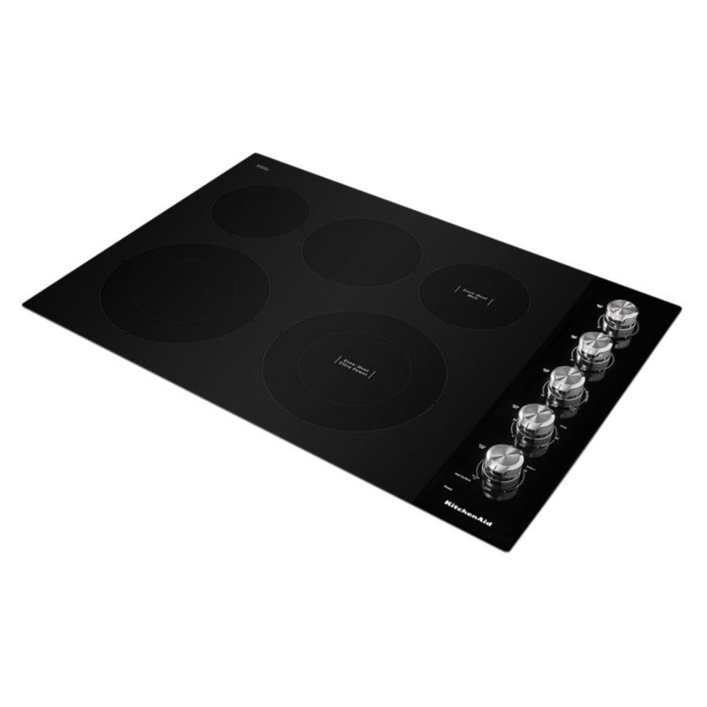 KitchenAid 30" Electric Cooktop with 5 Elements and Touch-Activated Controls