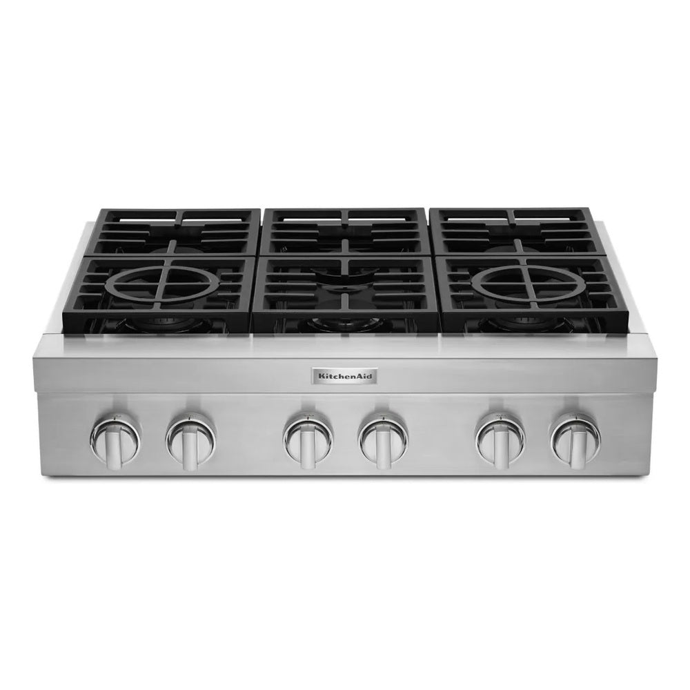 KitchenAid KitchenAid® 36'' 6-Burner Commercial-Style Gas Rangetop