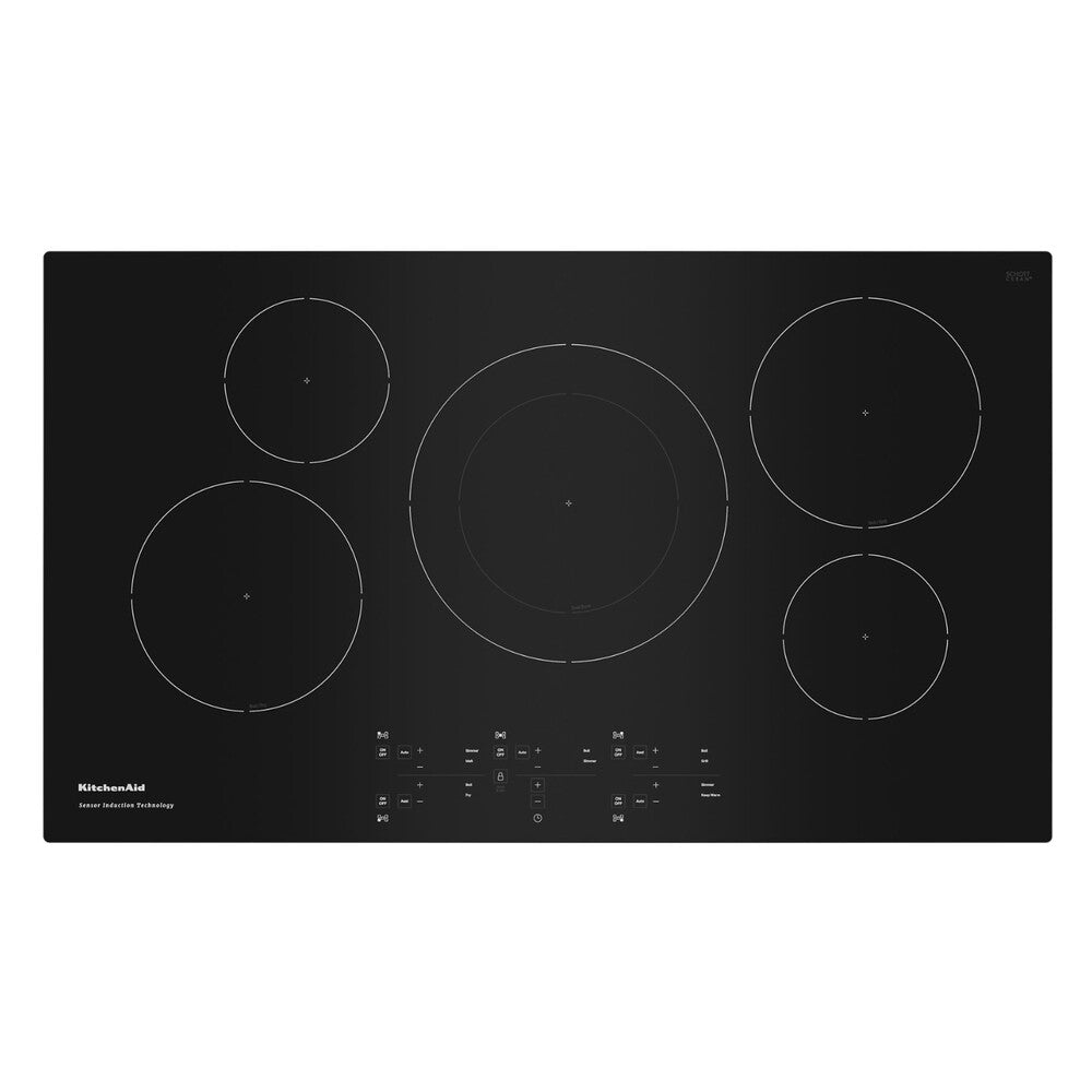KitchenAid 36-Inch 5-Element Sensor Induction Cooktop