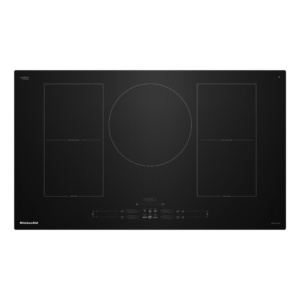 KitchenAid 36" Temp Cook™ Induction Cooktop with 5 Cooking Zones