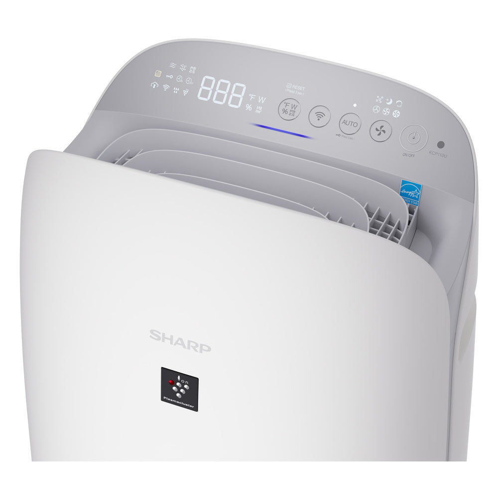 Sharp Sharp Smart Plasmacluster Ion Air Purifier with True HEPA + Humidifier for Extra