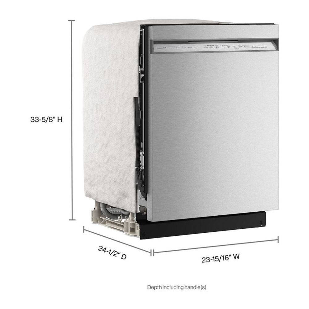 KitchenAid KitchenAid® 360° Max Jets™ Third Rack Dishwasher with ProDry System 44 dBA