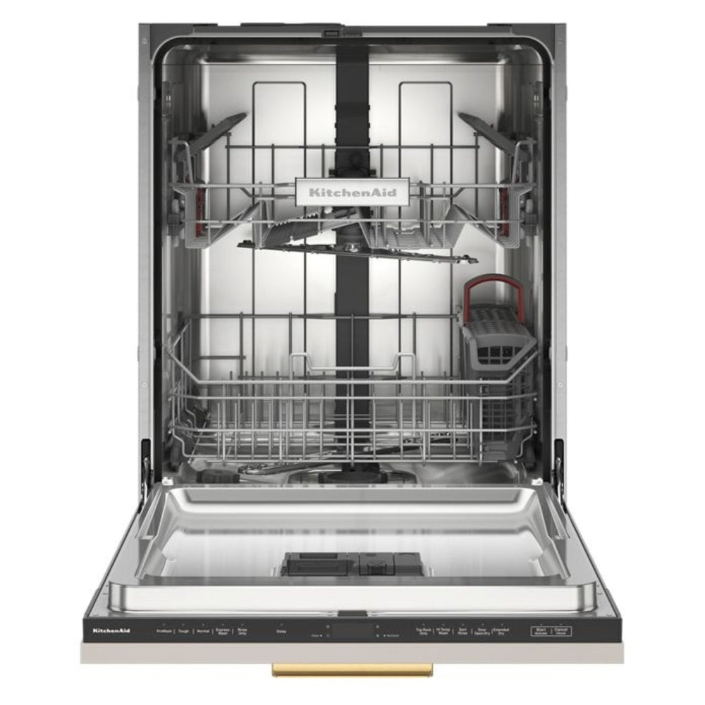 KitchenAid KitchenAid® 44 dBA Panel-Ready Two-Rack Flush Dishwasher with Door-Open Dry Syst