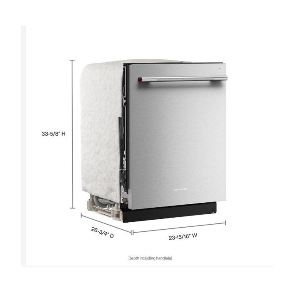 KitchenAid KitchenAid® Third Level Utensil Rack Dishwasher with 30+ Total Wash Jets in Prin