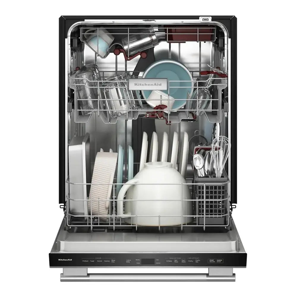 KitchenAid 360° Max Jets™ Third Rack Dishwasher with Stemware Shield and Stemware Clips, 44