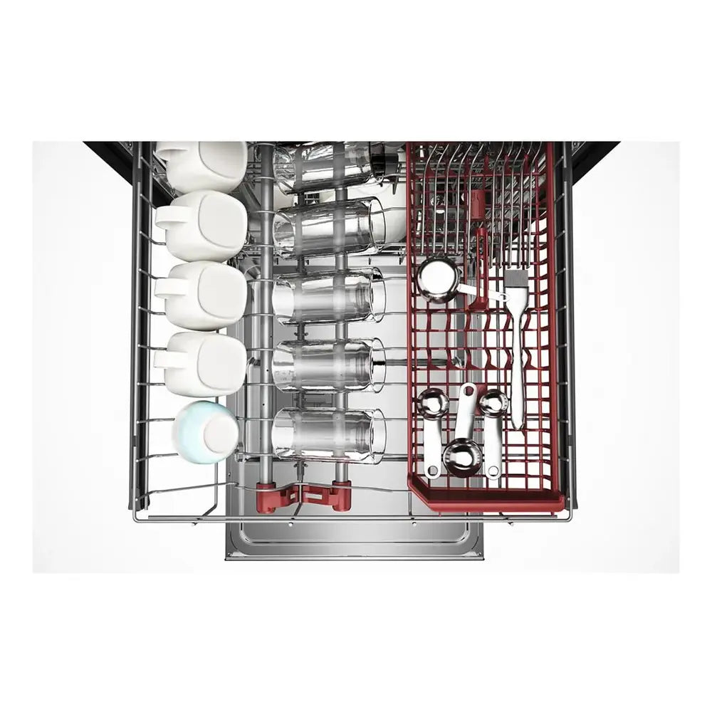 KitchenAid 360° Max Jets™ Third Rack Dishwasher with Stemware Shield and Stemware Clips, 44