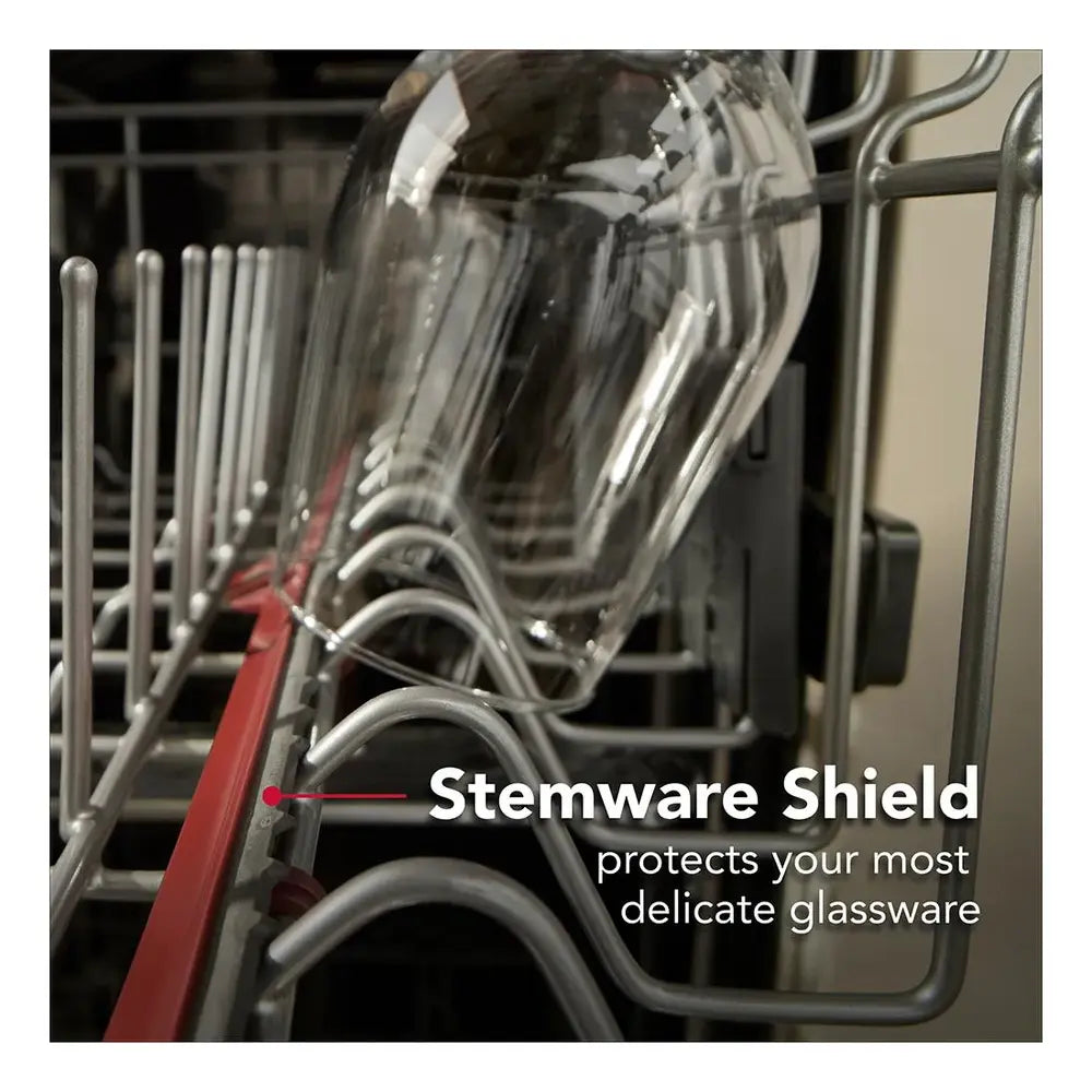 KitchenAid 360° Max Jets™ Third Rack Dishwasher with Stemware Shield and Stemware Clips, 44