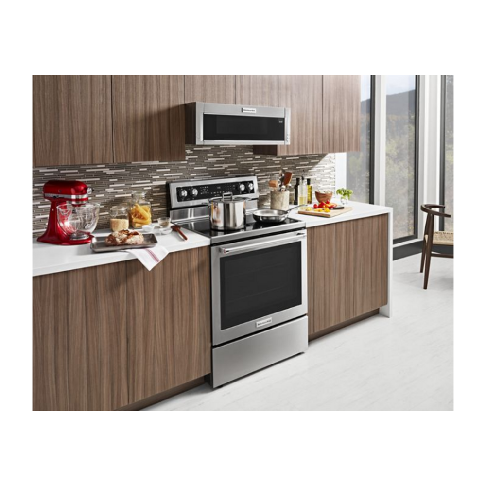 KitchenAid 30-Inch 5-Element Electric Convection Range