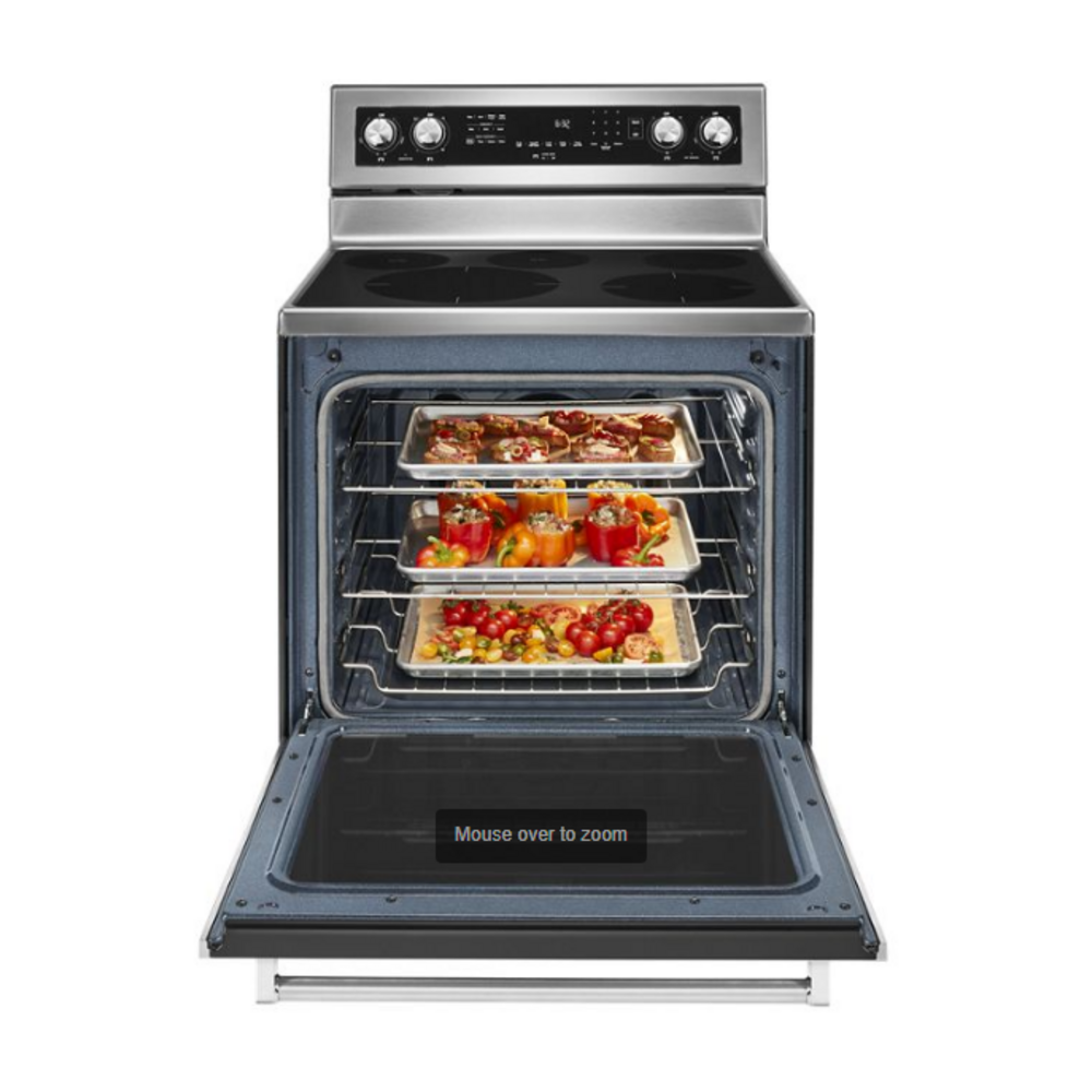 KitchenAid 30-Inch 5-Element Electric Convection Range