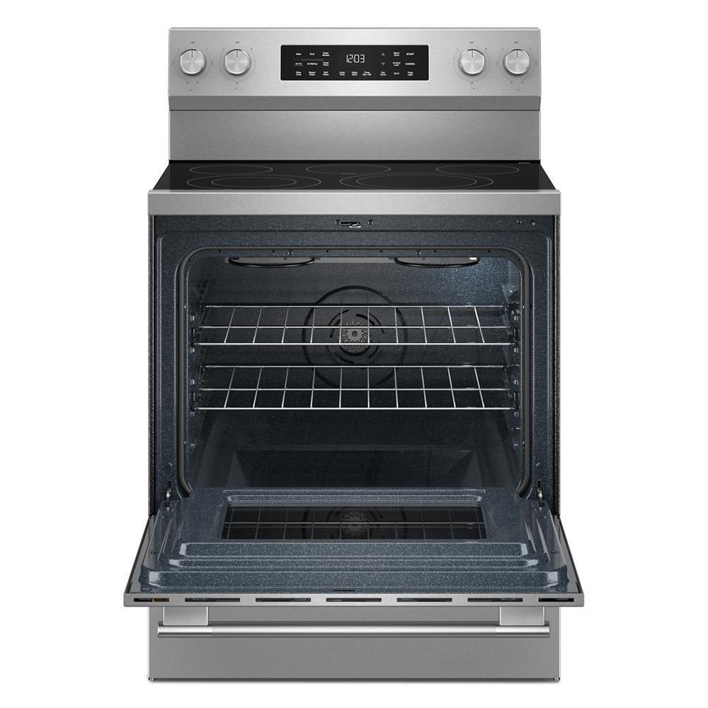 KitchenAid 5.3 Cu. Ft. Smart Freestanding Electric Range with Convection Cooking Modes
