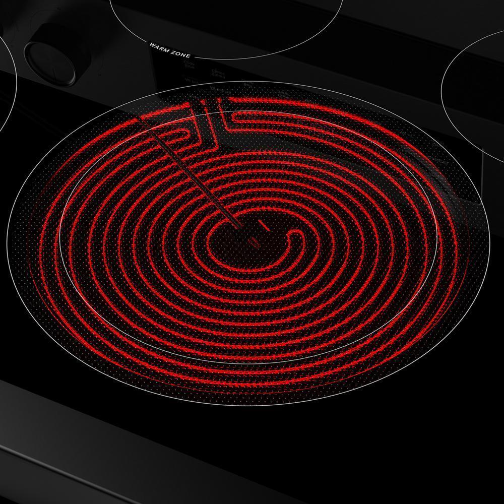 KitchenAid 5.3 Cu. Ft. Smart Freestanding Electric Range with Convection Cooking Modes