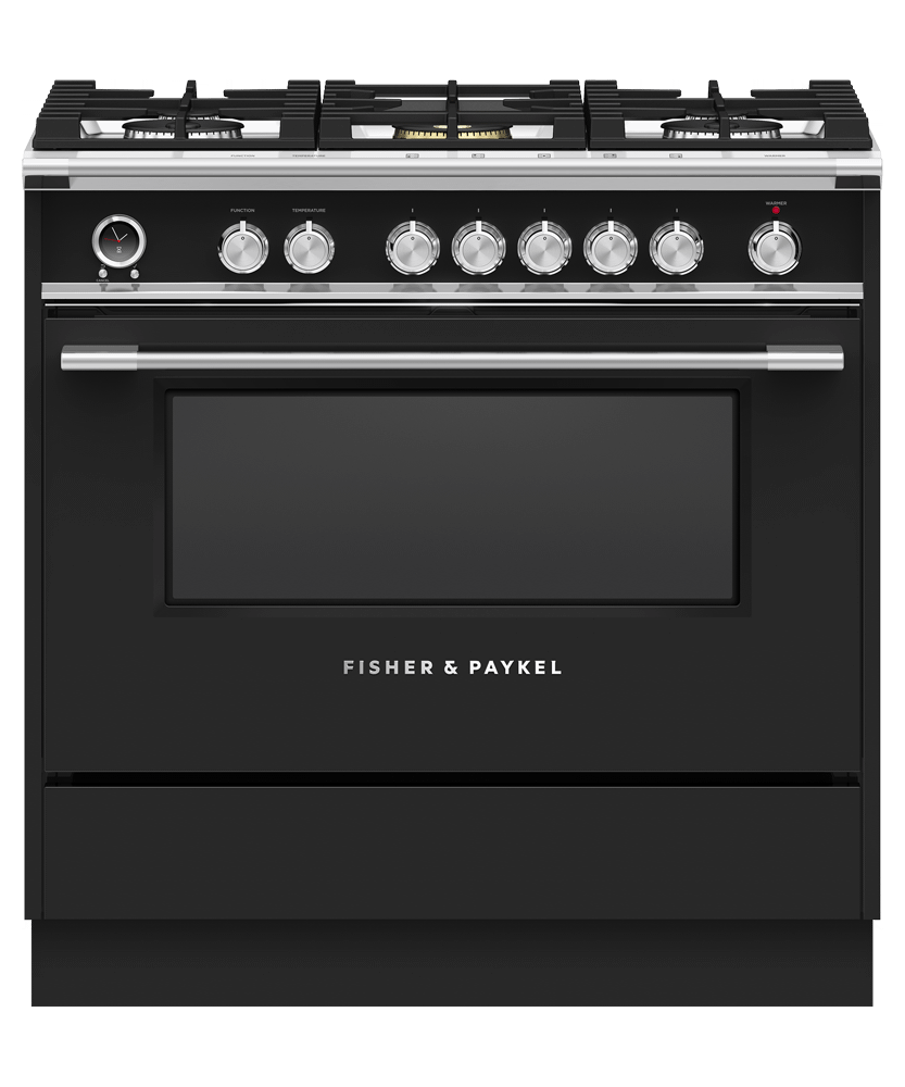 Fisher & Paykel Black Kickstrip for Classic Freestanding Range, 36"