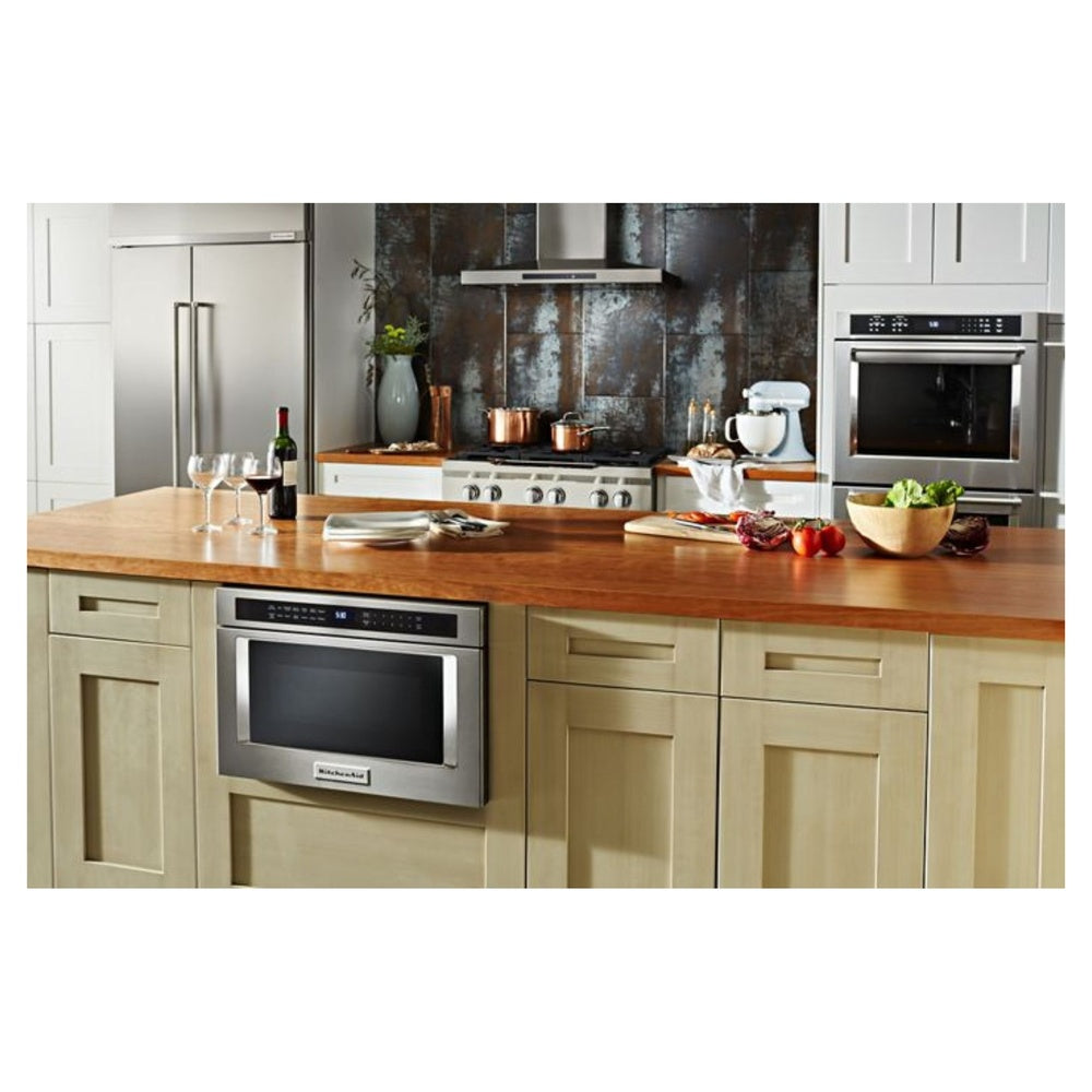 KitchenAid 24" Under-Counter Microwave Oven Drawer