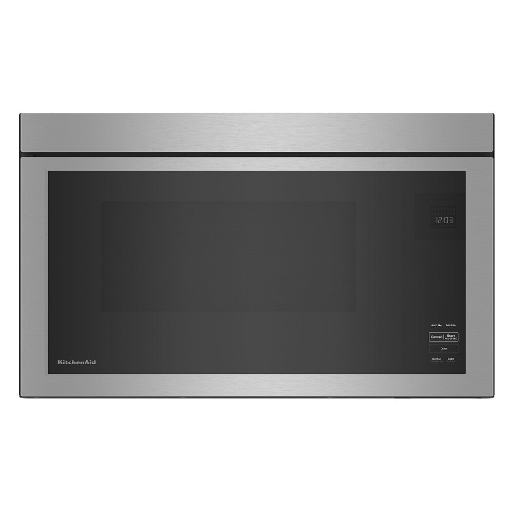 KitchenAid Over-The-Range Microwave with Flush Built-In Design