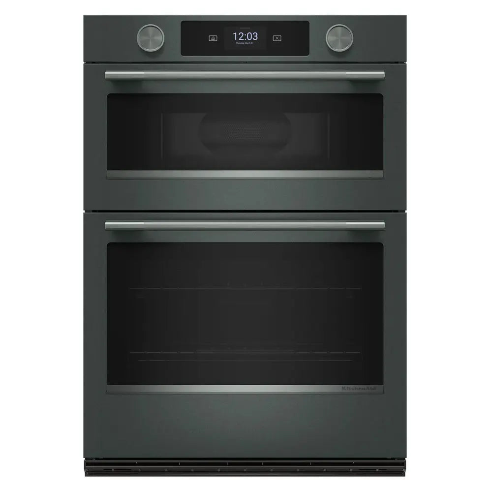 KitchenAid 30-inch Smart Electric Combo Wall Oven with Assisted Cooking Modes - Juniper