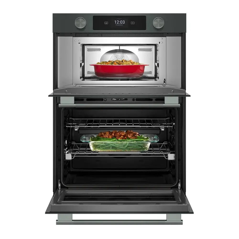 KitchenAid 30-inch Smart Electric Combo Wall Oven with Assisted Cooking Modes - Juniper
