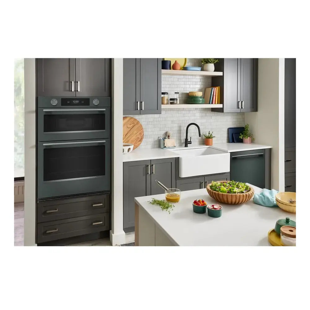 KitchenAid 30-inch Smart Electric Combo Wall Oven with Assisted Cooking Modes - Juniper