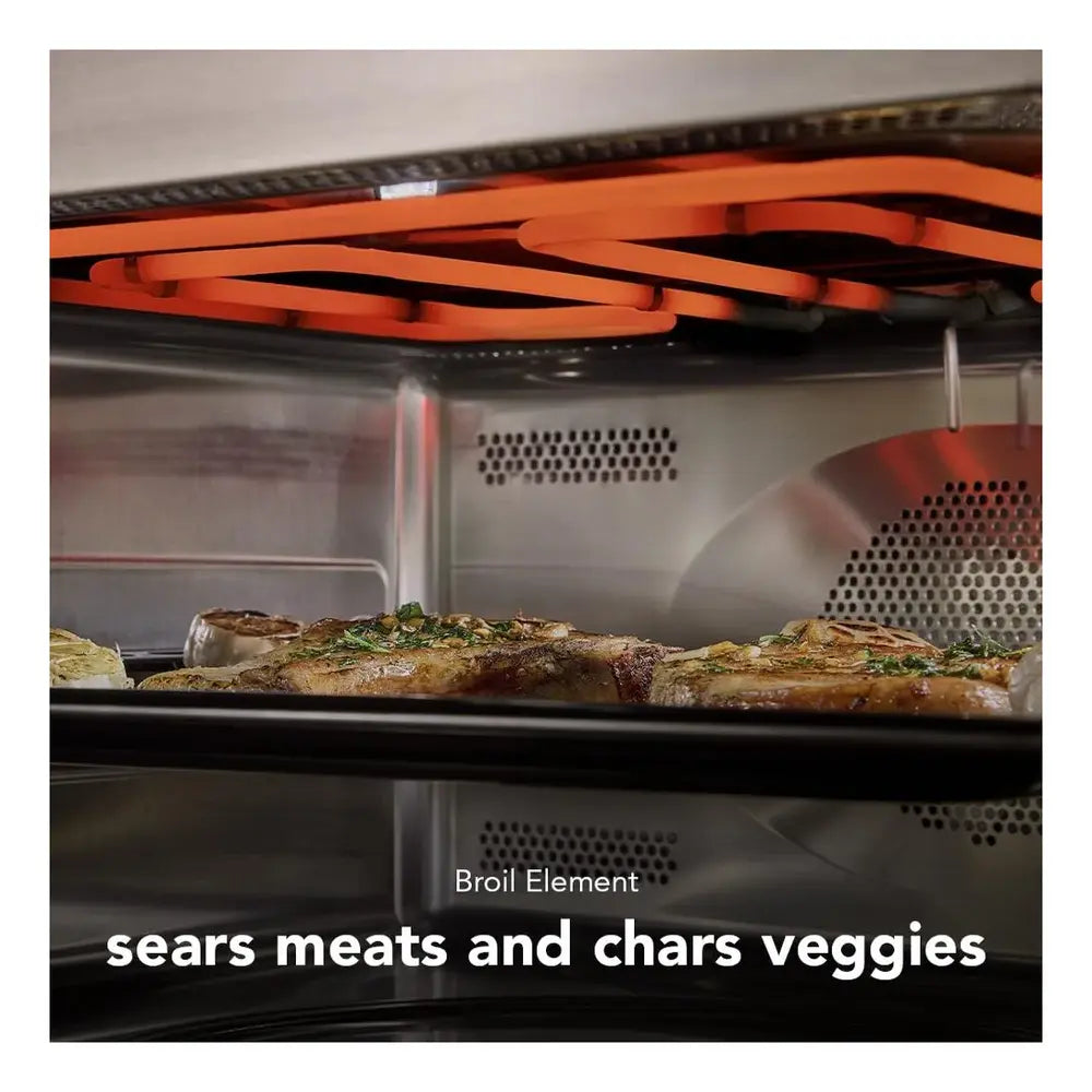 KitchenAid 30-inch Smart Electric Combo Wall Oven with Assisted Cooking Modes - White