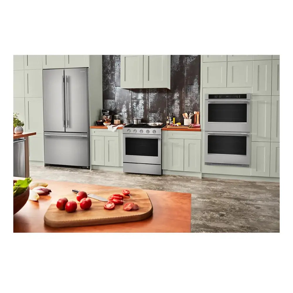 KitchenAid 30-inch Electric Double Wall Oven with No Preheat Air Fry Mode - PrintShield™ Fi