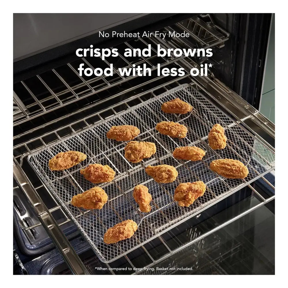 KitchenAid 30-inch Electric Double Wall Oven with No Preheat Air Fry Mode - PrintShield™ Fi