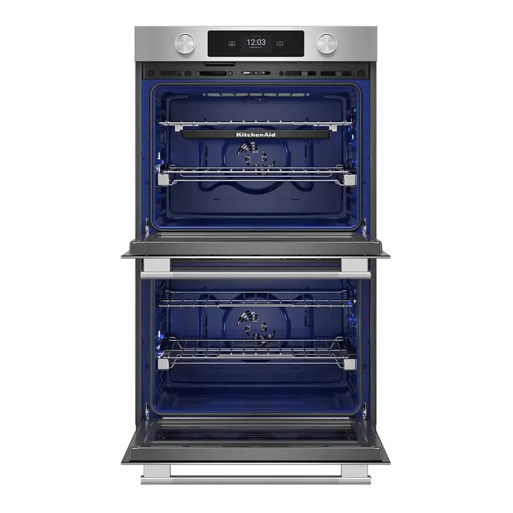 KitchenAid 30-inch Smart Electric Double Wall Oven with Assisted Cooking Modes - PrintShiel
