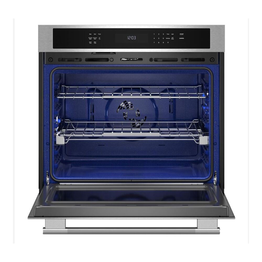 KitchenAid 30-inch Electric Single Wall Oven with No Preheat Air Fry Mode - PrintShield™ Fi