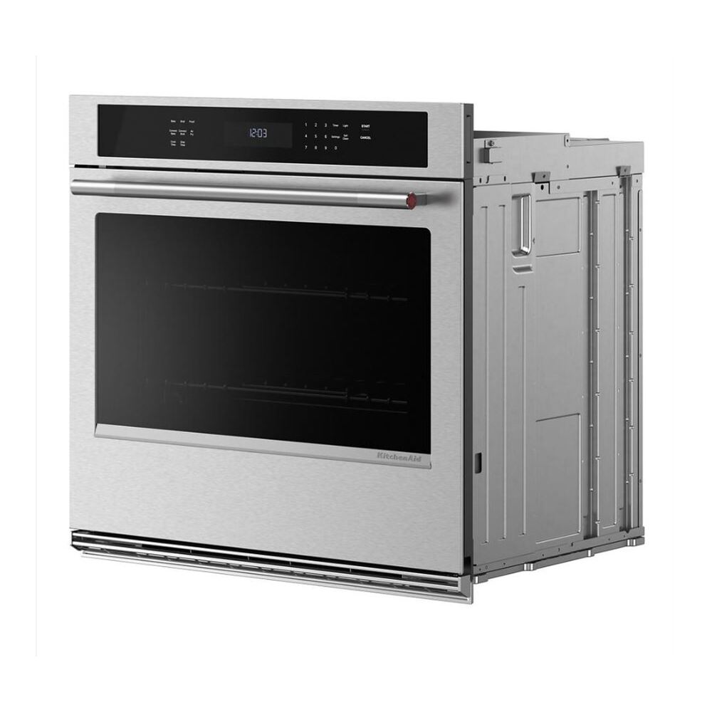 KitchenAid 30-inch Electric Single Wall Oven with No Preheat Air Fry Mode - PrintShield™ Fi
