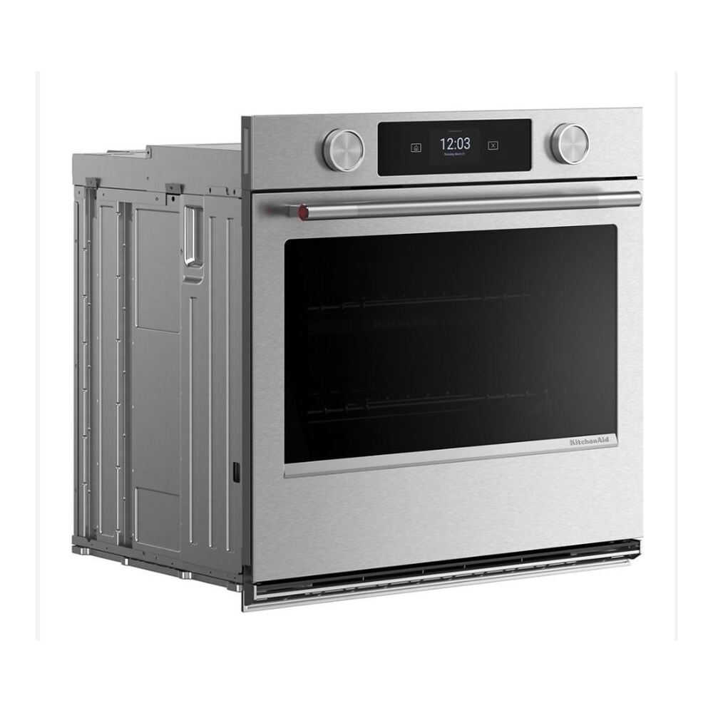 KitchenAid 27-inch Smart Electric Single Wall Oven with Assisted Cooking Modes - PrintShiel
