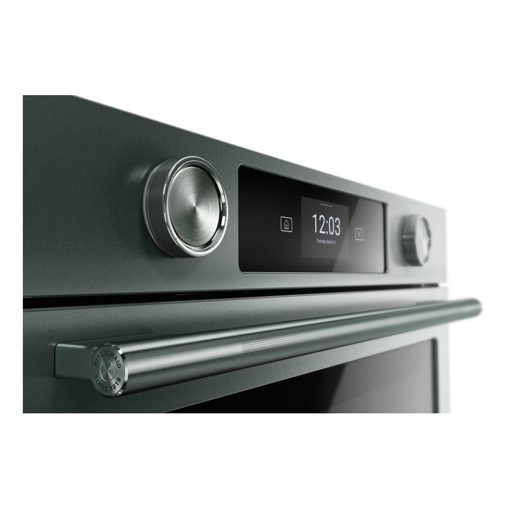 KitchenAid 30-inch Smart Electric Single Wall Oven with Assisted Cooking Modes - Juniper