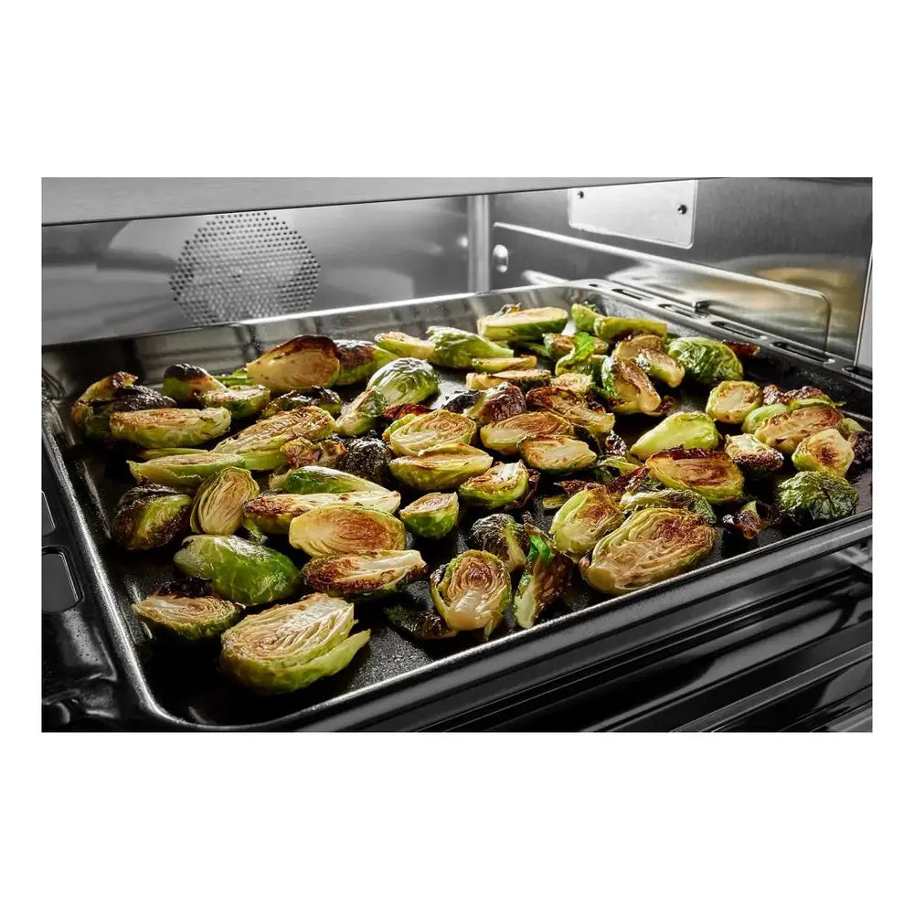 KitchenAid 30-inch Smart Electric Single Wall Oven with Assisted Cooking Modes - Juniper