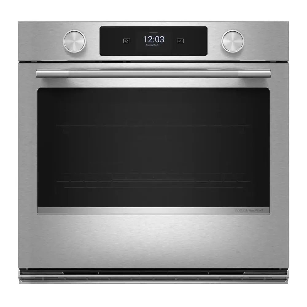 KitchenAid 30-inch Smart Electric Single Wall Oven with Assisted Cooking Modes - PrintShiel