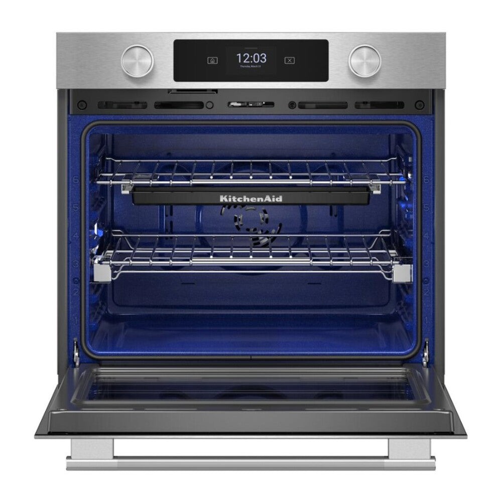 KitchenAid 30-inch Smart Electric Single Wall Oven with Assisted Cooking Modes - PrintShiel