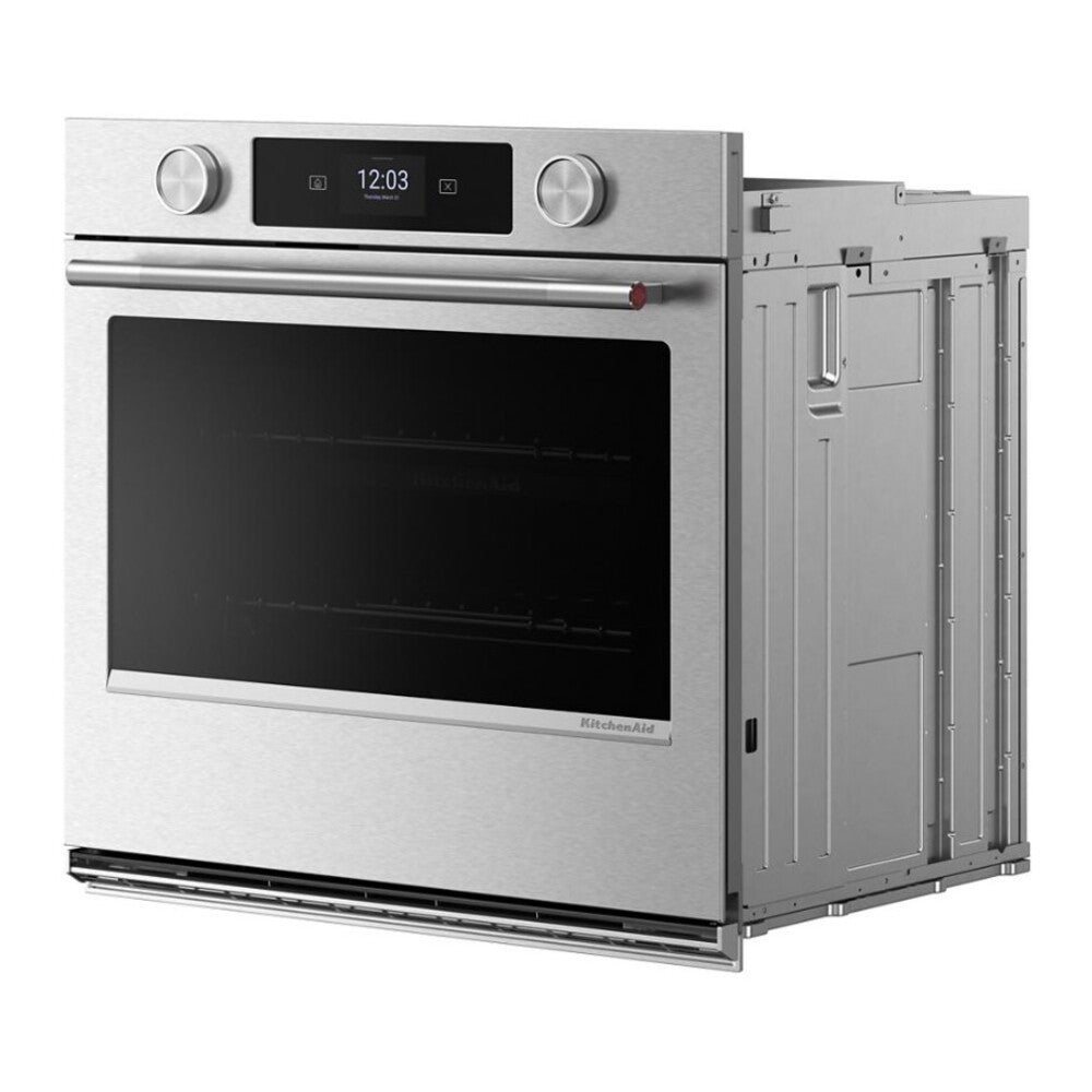 KitchenAid 30-inch Smart Electric Single Wall Oven with Assisted Cooking Modes - PrintShiel