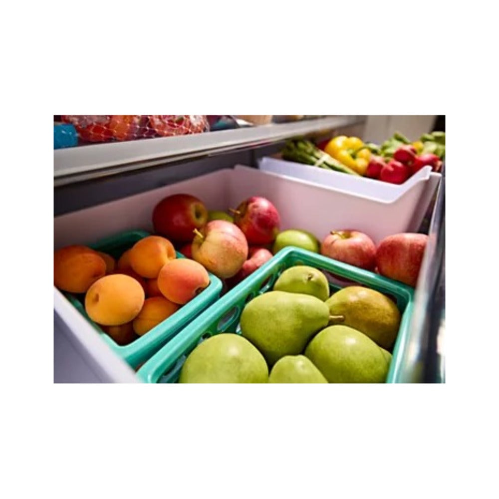 KitchenAid 20 cu. ft. 36-Inch Width Counter-Depth French Door Refrigerator with Interior Di