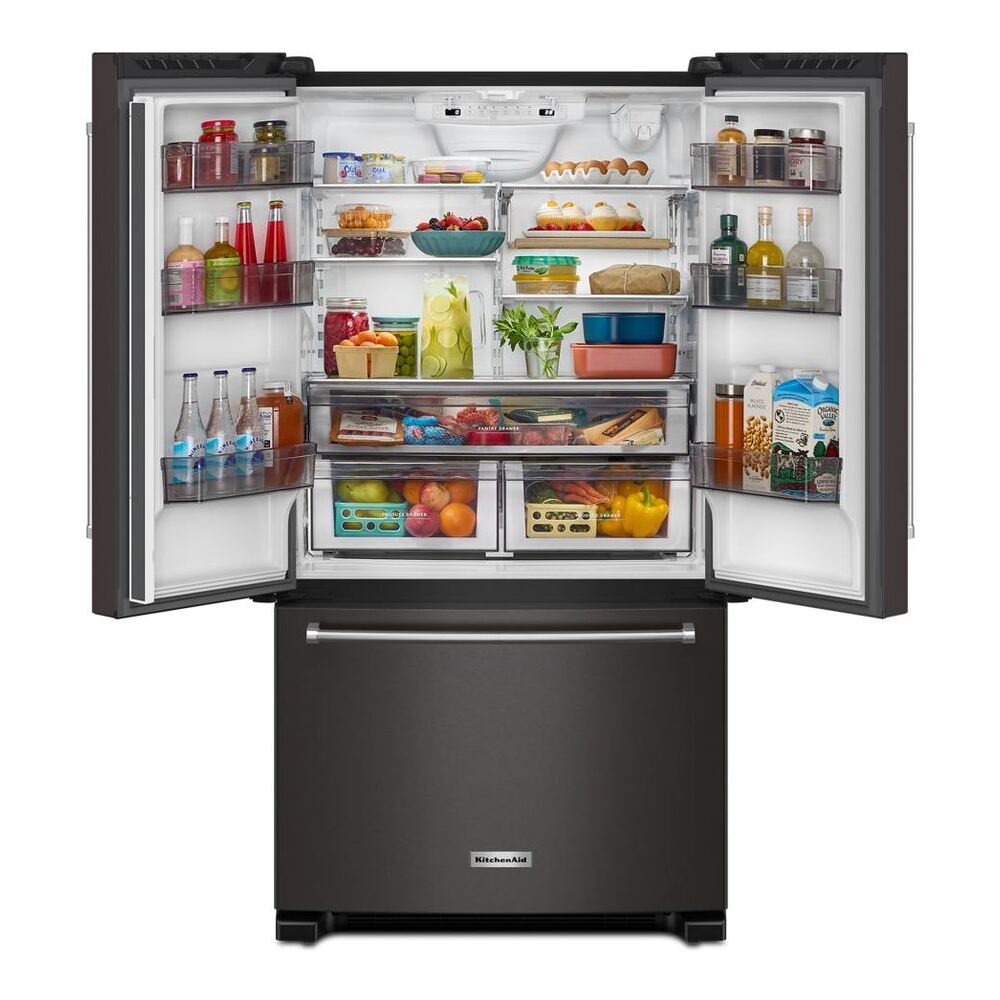 KitchenAid 20 cu. ft. 36-Inch Width Counter-Depth French Door Refrigerator with Interior Di