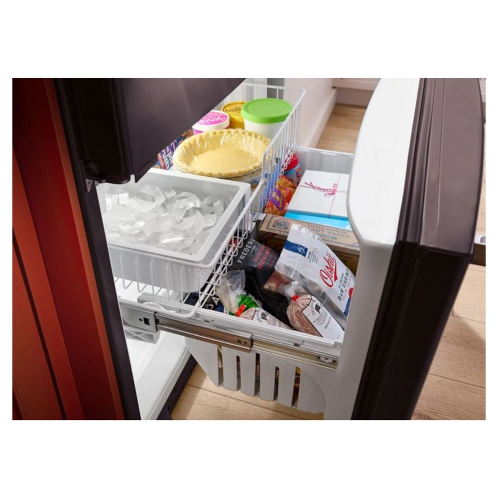 KitchenAid 20 cu. ft. 36-Inch Width Counter-Depth French Door Refrigerator with Interior Di