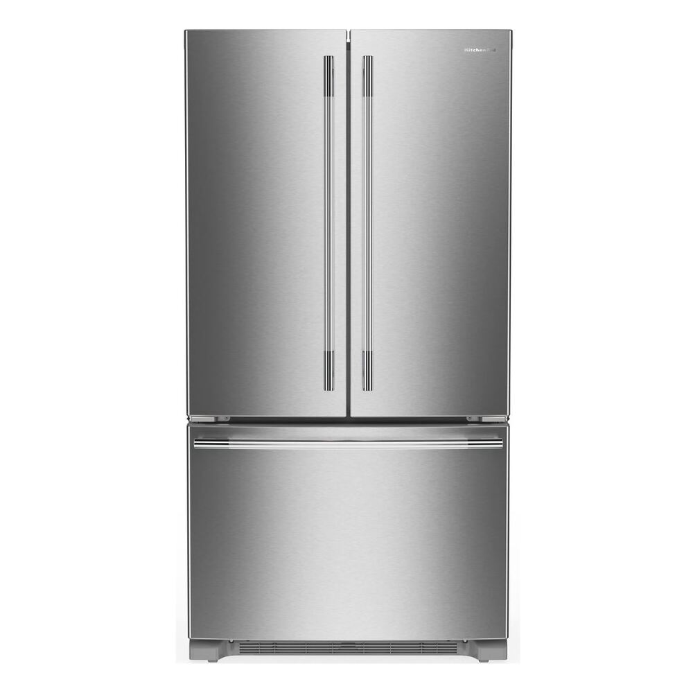KitchenAid 20 Cu. Ft. 36-Inch Counter-Depth French Door Refrigerator with Internal Water Di